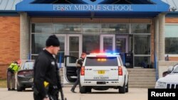 Pamje nga shkolla ku ndodhi sulmi me armë zjarri në shtetin e Ajovës/Reuters
