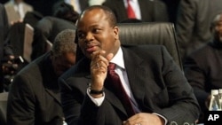 King Mswati III of the Kingdom of Swaziland at the Southern African Development Community (SADC) Extraordinary Summit in Johannesburg, June 11, 2011. South Africa agreed on August 3, 2011 to lend $355 million to neighboring Swaziland on condition that Kin