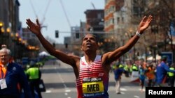 Following Last Year’s Bombing, Thousands Participate in Boston Marathon 