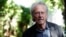Austrian author Peter Handke is pictured at his house, following the announcement he won the 2019 Nobel Prize in Literature, in Chaville, near Paris, Oct. 10, 2019.