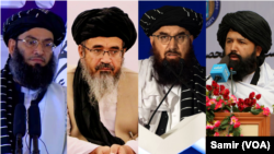 چهار مقام حکومت طالبان که از سوی حکومت آسترالیا تحریم شده اند.