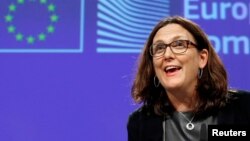 Cecilia Malmström, Commissaire européenne au Commerce, 9 novembre 2016.
