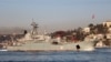 Ukrainian Military Says It Destroyed Russian Ship Near Crimea 