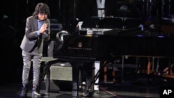 Joey Alexander performs at the 58th annual Grammy Awards, Feb. 15, 2016, in Los Angeles.