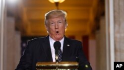 Трамп у Капітолії на вшануванні пам’яті жертв Голокосту