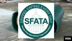 ตราสัญลักษณ์ของสมาคม Smoke Free Alternatives Trade Association (SFATA)