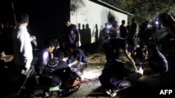 Los manifestanten aseguran que el VIH podr&iacute;a ser curado pronto si reciben la suficiente financiaci&oacute;n. (FOTO: Juan Moreno). 