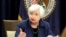 Bà Janet Yellen, Chủ tịch Cục Dự trữ Liên bang Mỹ, sẽ mãn nhiệm vào tháng 2 năm 2018 (ảnh tư liệu, ngày 15/3/2017). 