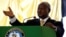 FILE - Ugandan President Yoweri Museveni delivers a speech in Juba, South Sudan, May 22, 2017.