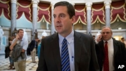 Ketua komisi intelijen DPR Amerika, mengatakan David Nunes (foto: dok).