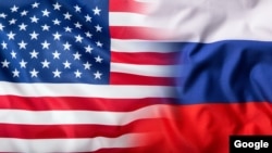Zastave Sjedinjenih Država i Rusije (Foto: Google Inc)