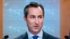 FILE - U.S. State Department spokesperson Matthew Miller, shown here in Washington on July 18, 2023, said in an interview with VOA that "when it comes to using non-U.S. provided weapons, ultimately Ukraine will make its own decisions."