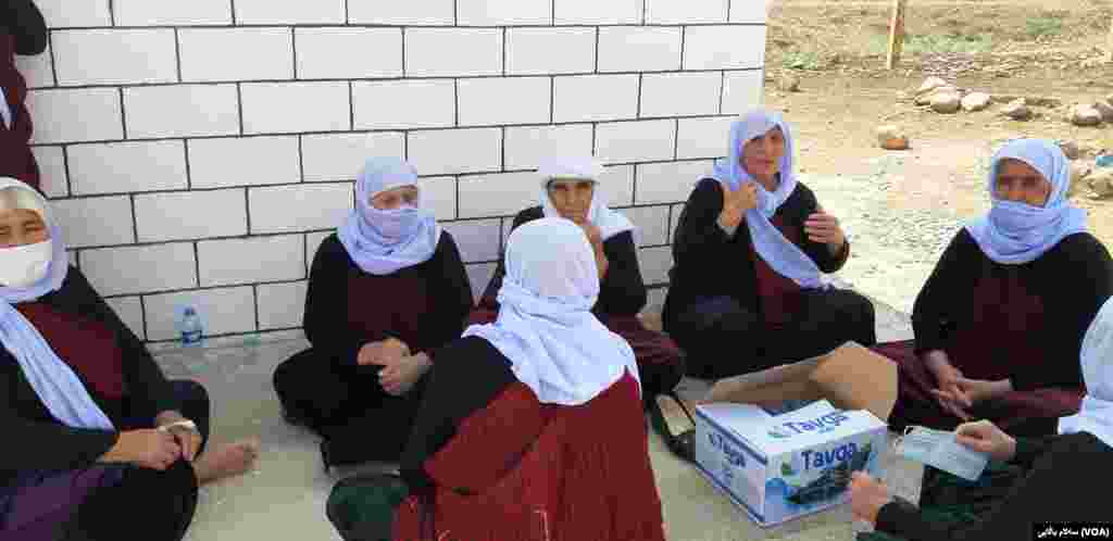 Hejmar jinên Êzidî li kampa Şariya - Parêgeha Duhok-Herêma Kurdistana Îraqê &nbsp;