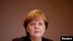 Angela Merkel à Berlin, le 1er décembre 2015.