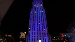 Змагання святкового декору у США. Відео