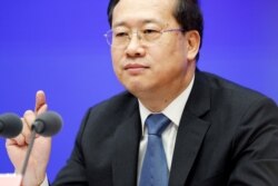 Chinese Vice Foreign Minister Ma Zhaoxu attends the State Council Information Office briefing on the white paper about China's fight against the coronavirus disease (COVID-19) in Beijing, China, June 7, 2020.
