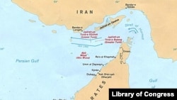 The islands of Abu Musa, Greater Tunb and Lesser Tunb