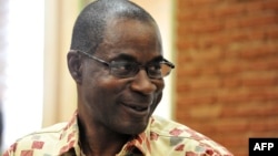 Gilbert Diendéré lors de son procès à Ouagadougou le 27 avril 2017. 