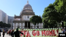 World Cup Protests in Rio de Janeiro 