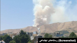 انفجار در کوه‌های آبیدر سنندج