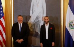 Desde el inicio de su gestión, el presidente Nayub Bukele ha tenido un estrecho acercamiento al gobierno del presidente Donald Trump. En Julio de 2019, el secretario de estado, Mike Pompeo, visitó El Salvador y firmaron acuerdos entre ambas naciones.