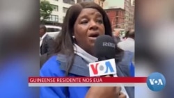 Guineenses protestam "Ditadura Umaro Sissoco Embalo" em Nova Iorque