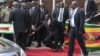 Mugabe Falls in Harare; Appears Unhurt