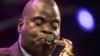 Tenor saxophonist Maceo Parker performs at the Paleo Festival in Nyon, Switzerland, July 25, 2001. 
