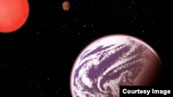 Illustration de KOI-314c, la planète la plus légère dont la masse et la taille sont mesurées (Harvard-Smithsonian Center for Astrophysics) 