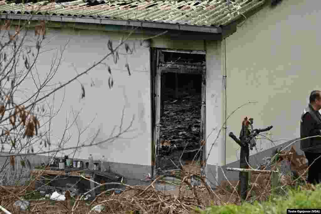 Remains of night club in Kochani, North Macedonia, where fire took at least 59 young lifes, and more than 150 injured.