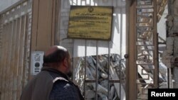 کنسولگری جمهوری اسلامی در دمشق که مورد حمله منتسب به اسرائیل قرار گرفت.