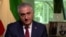 Exiled Iranian crown prince Reza Pahlavi gives an exclusive TV interview to VOA Persian in Washington about his vision for a future governmental system for the Islamist-ruled nation on April 14, 2021. (VOA Persian)