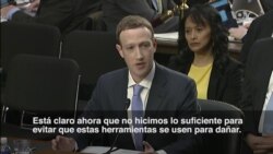 Zuckerberg en el Congreso: "Fue mi error y lo siento"