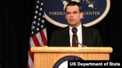 US ambassador to Zimbabwe Bruce Wharton