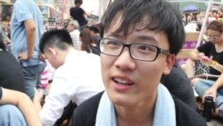 Raw Video: Interview with Hong Kong Student Protesters