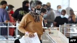 Masu Kidayar Kuri'u a Jihar Georgia. 