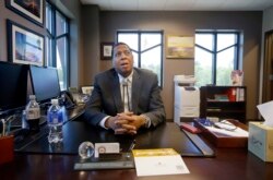 FILE: Mashpee Wampanoag Tribe Council Chairman Cedric Cromwell at the community/government Center in Mashpee, Mass., May 29, 2014.
