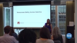 ຫ້ອງຂ່າວຫຼາຍແຫ່ງ ຝຶກອົບຮົມດ້ານຄວາມປອດໄພໃຫ້ແກ່ນັກຂ່າວ ກ່ອນການເລືອກຕັ້ງໃນ ສະຫະລັດ