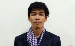 Cambodian online journalist Sovann Rithy (Phnom Penh Municipal Police Facebook Page)