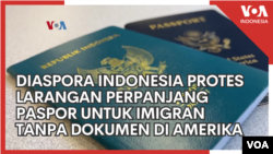 Diaspora Indonesia Protes Larangan Perpanjang Paspor untuk Imigran Tanpa Dokumen Amerika Serikat