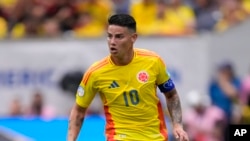 Copa America: James Rodriguez na kasar Colombia 