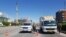 FILE - Checkpoints stop drivers without explicit permission to be on the roads, in Irbil, Iraq, April 7, 2020. (Halan Akoiy/VOA)