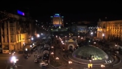 Ukraine's Protesters Vow to Remain Encamped Until 2015