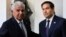 Presiden José Raúl Mulino (kiri) menerima kunjungan Menteri Luar Negeri AS Marco Rubio di Panama City, hari Minggu (2/2). 