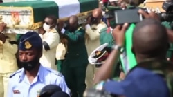 An Gudanar da Jana’izar Babban Hafsan Sojin Najeriya, Laftanar Janar Ibrahim Attahiru a Abuja