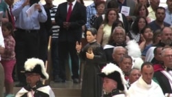 Relic of Saint Draws Catholics Worried About Immigration Issue