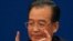 Chinese Premier Wen Jiabao gestures as he answers questions during a press conference after the closing session of the annual National People's Congress in Beijing's Great Hall of the People, China, Monday, March 14, 2011. (AP Photo/Ng Han Guan)