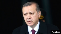 FILE - Turkey's President Tayyip Erdogan. 