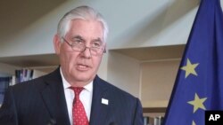 Menteri Luar Negeri AS Rex Tillerson.