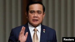 Pemerintahan PM Thailand Prayuth Chan-ocha yang didukung militer mempersiapkan rancangan konstitusi baru di Thailand (foto: dok).